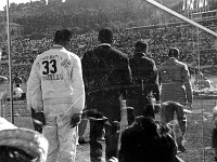Le podium du décathlon : Yang, Johnson, Kusnetzov