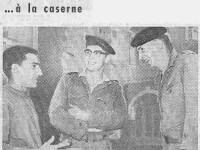 GACHASSIN POIRIER BEHM  1964, Pau. Incorporation 64-2C : Porier et Behm avec Gachassin.