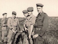 09/1961, patrouille. Rakowsky, Buhl, Deschamps, Arz et moi